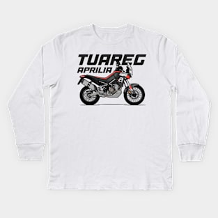 Aprilia Tuareg 660 - Red Kids Long Sleeve T-Shirt